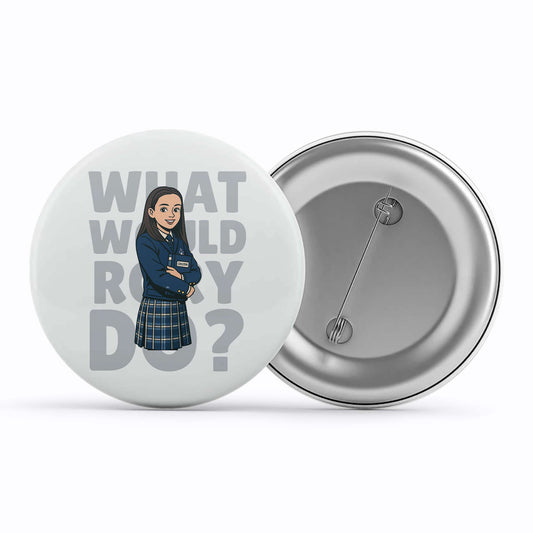 gilmore girls what would rory do badge pin button tv & movies buy online india the banyan tee tbt men women girls boys unisex  