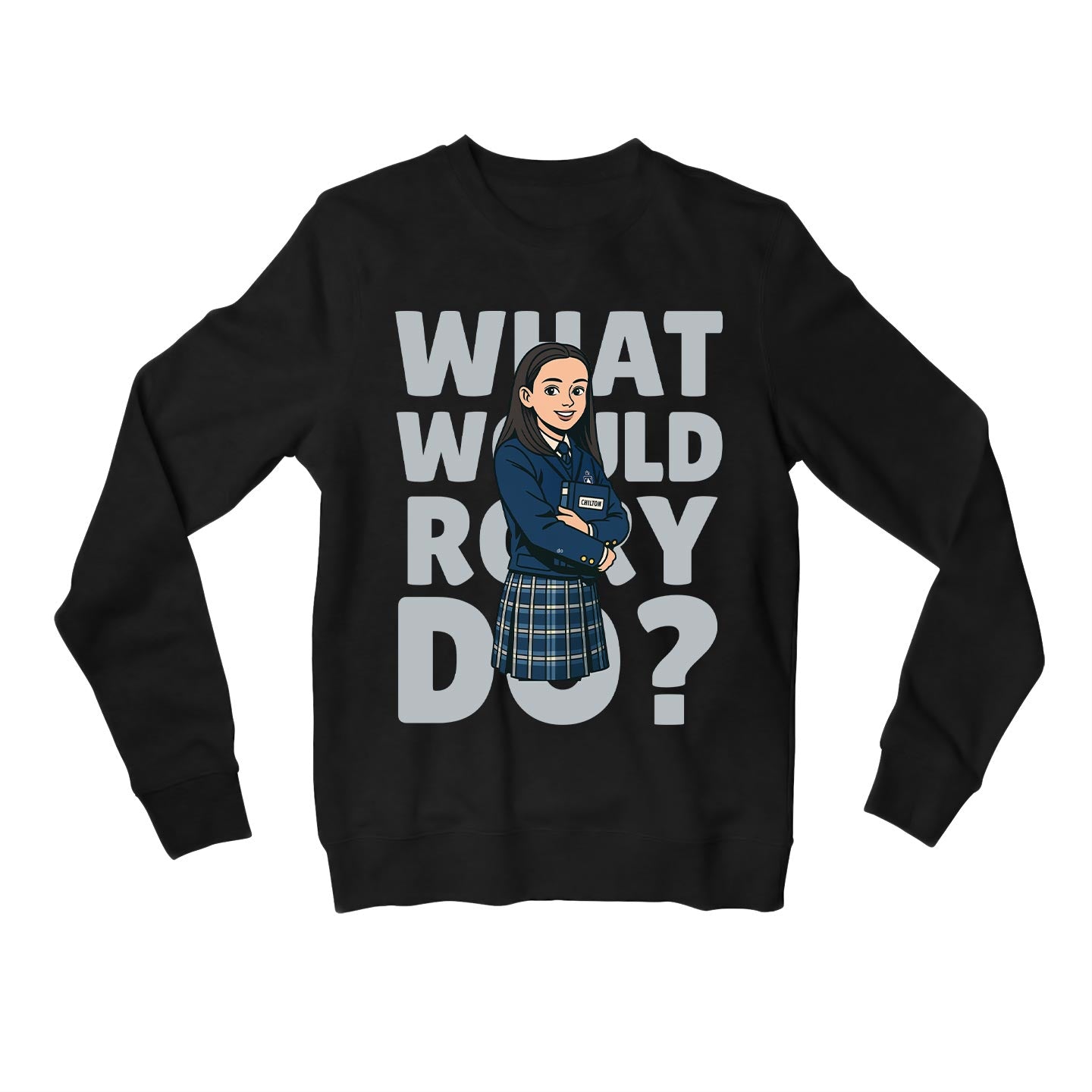 gilmore girls what would rory do sweatshirt upper winterwear tv & movies buy online india the banyan tee tbt men women girls boys unisex black