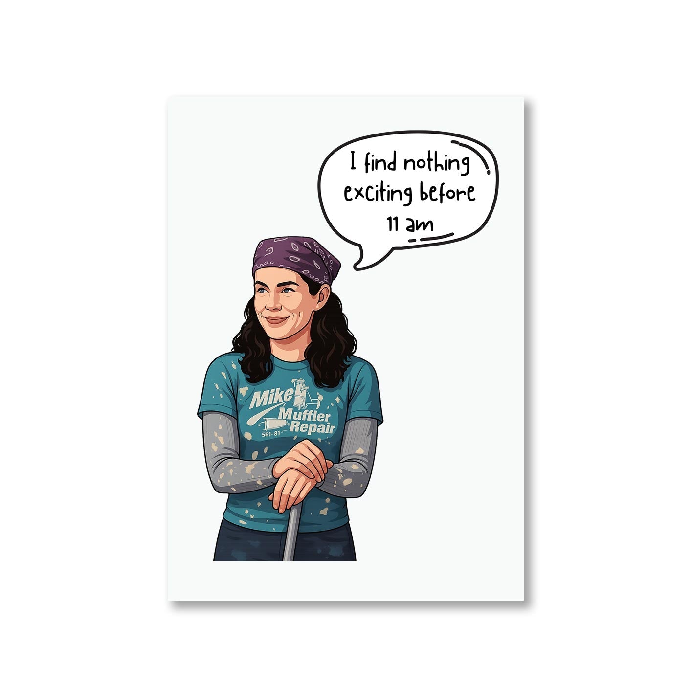 gilmore girls before 11 am poster wall art buy online india the banyan tee tbt a4
