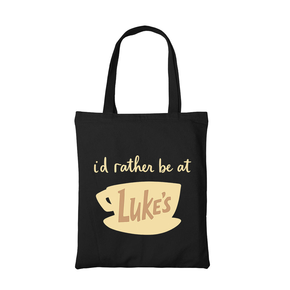 gilmore girls rather be at tote bag cotton printed tv & movies buy online india the banyan tee tbt men women girls boys unisex  