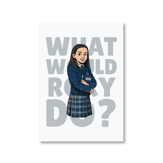 gilmore girls what would rory do poster wall art buy online india the banyan tee tbt a4