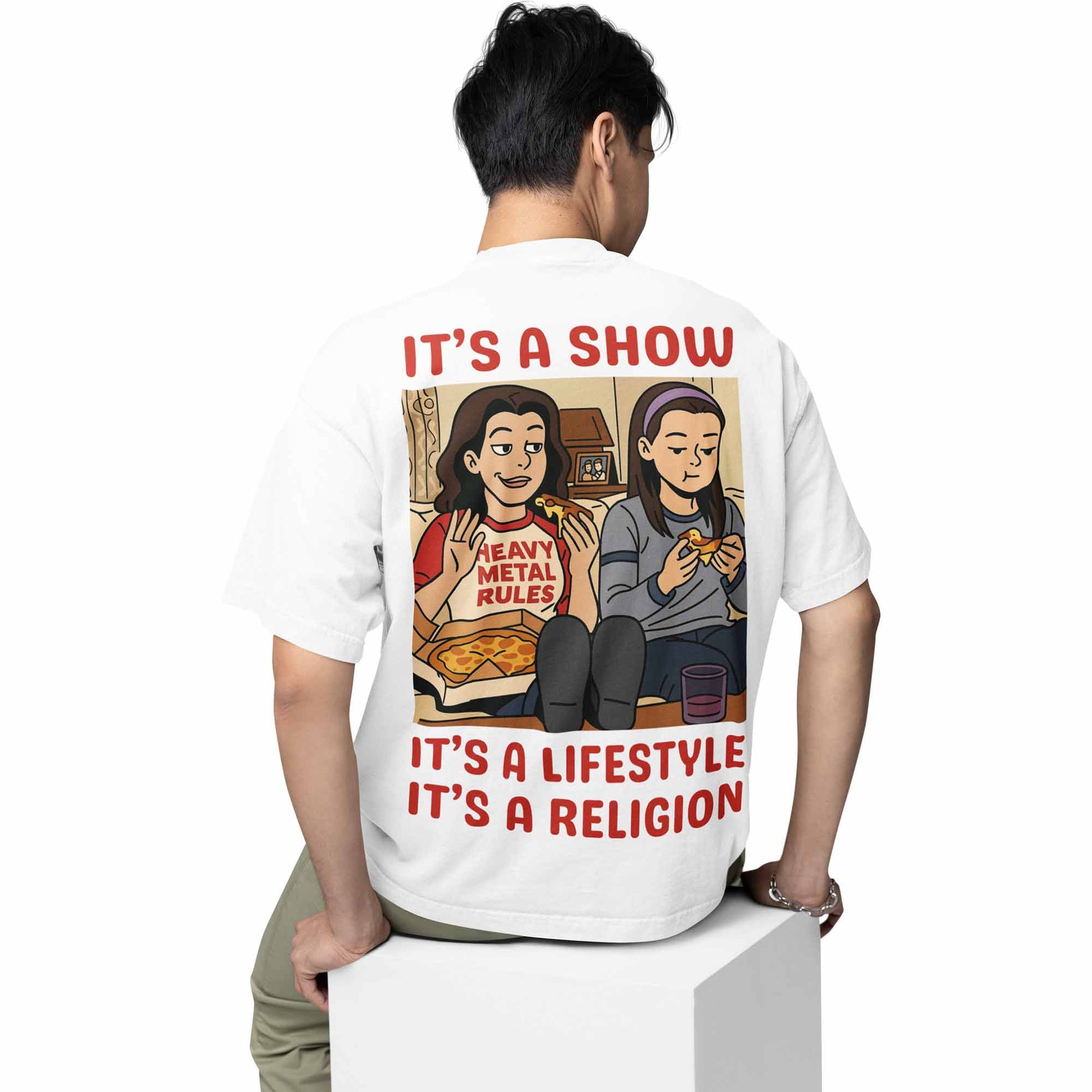 gilmore girls oversized t shirt - It's a religion tv & movies t-shirt white buy online india the banyan tee tbt men women girls boys unisex