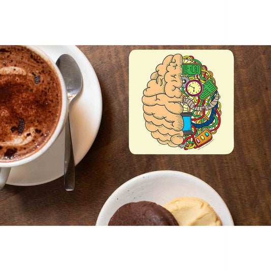 printed the brain anatomy coasters wooden table cups indian printed graphic stylish buy online india the banyan tee tbt men women girls boys unisex