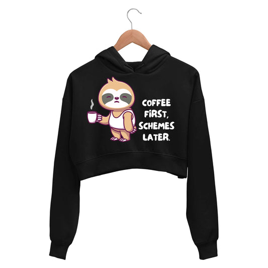 printed coffee first crop hoodie hooded sweatshirt upper winterwear printed graphic stylish buy online india the banyan tee tbt men women girls boys unisex black 