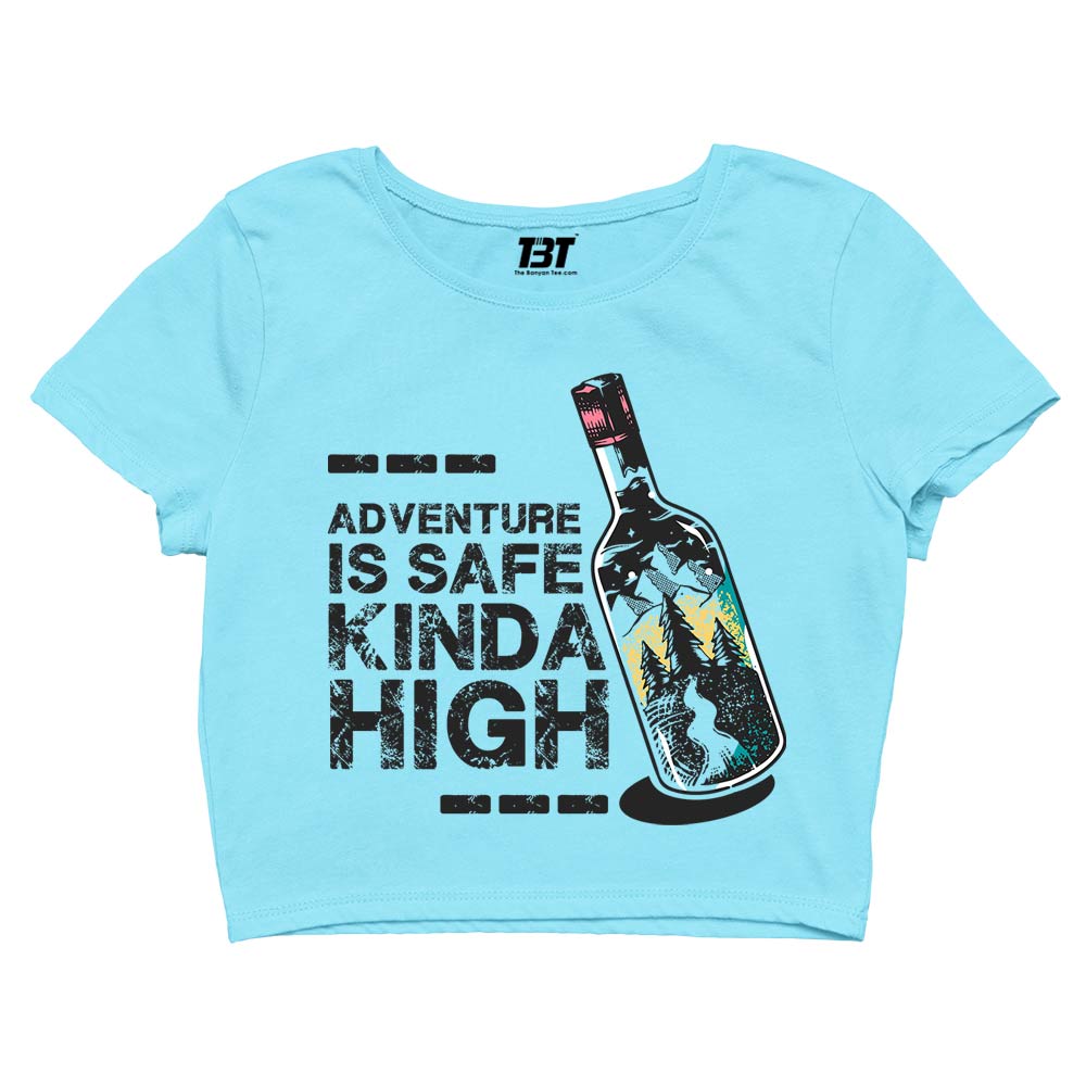 printed safe kinda high crop top printed graphic stylish buy online india the banyan tee tbt men women girls boys unisex s 