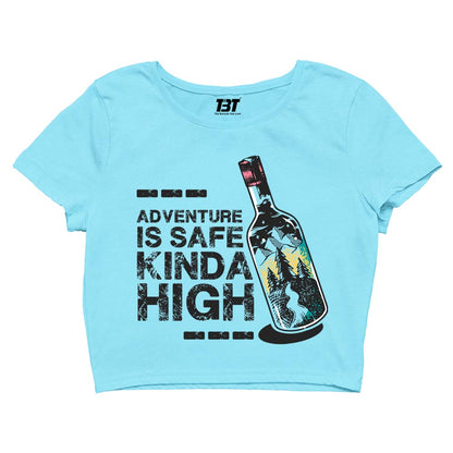 printed safe kinda high crop top printed graphic stylish buy online india the banyan tee tbt men women girls boys unisex s 