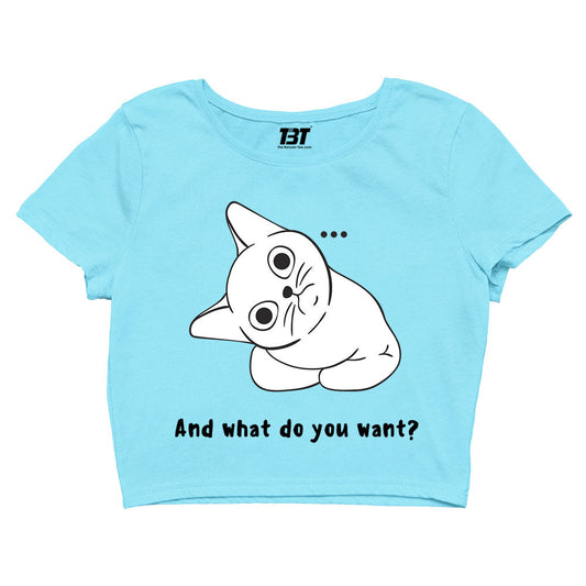 printed what do you want crop top printed graphic stylish buy online india the banyan tee tbt men women girls boys unisex s 