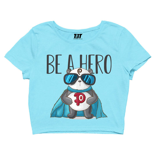 printed be a hero crop top printed graphic stylish buy online india the banyan tee tbt men women girls boys unisex s 