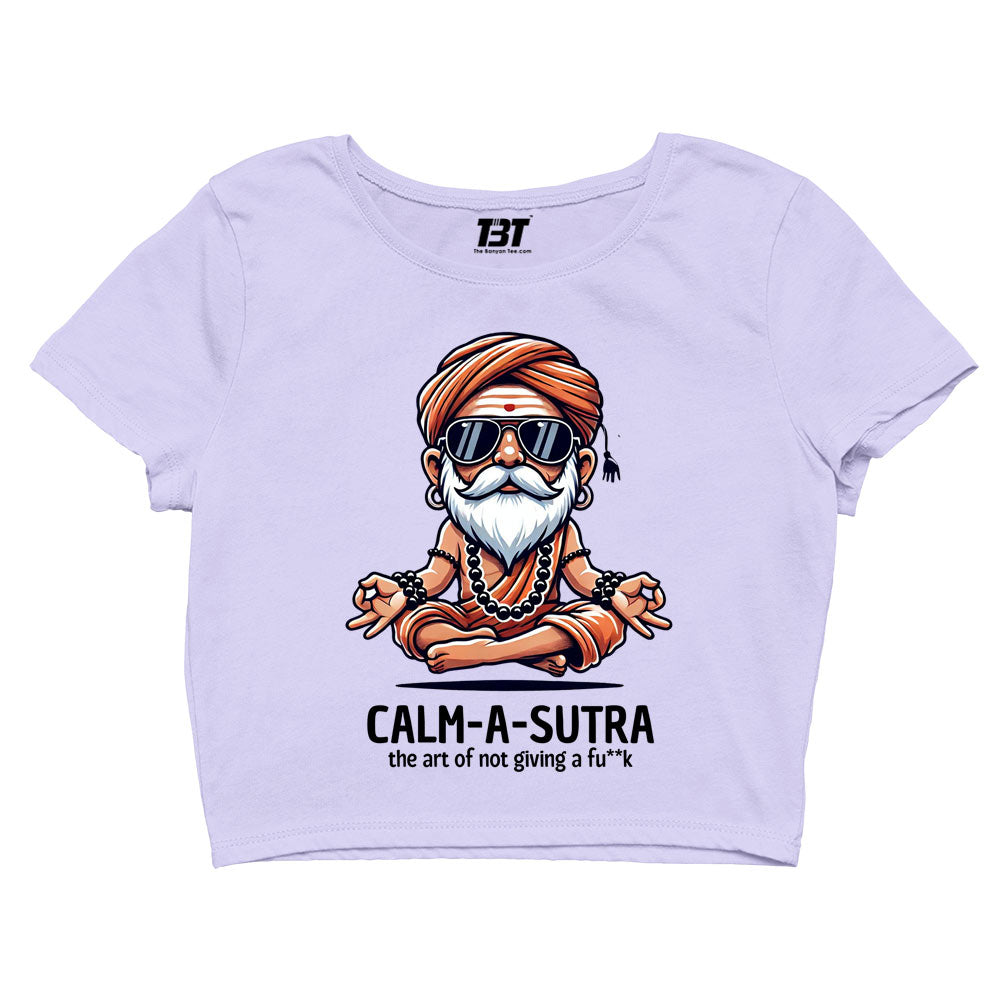 printed calm a sutra crop top printed graphic stylish buy online india the banyan tee tbt men women girls boys unisex s 