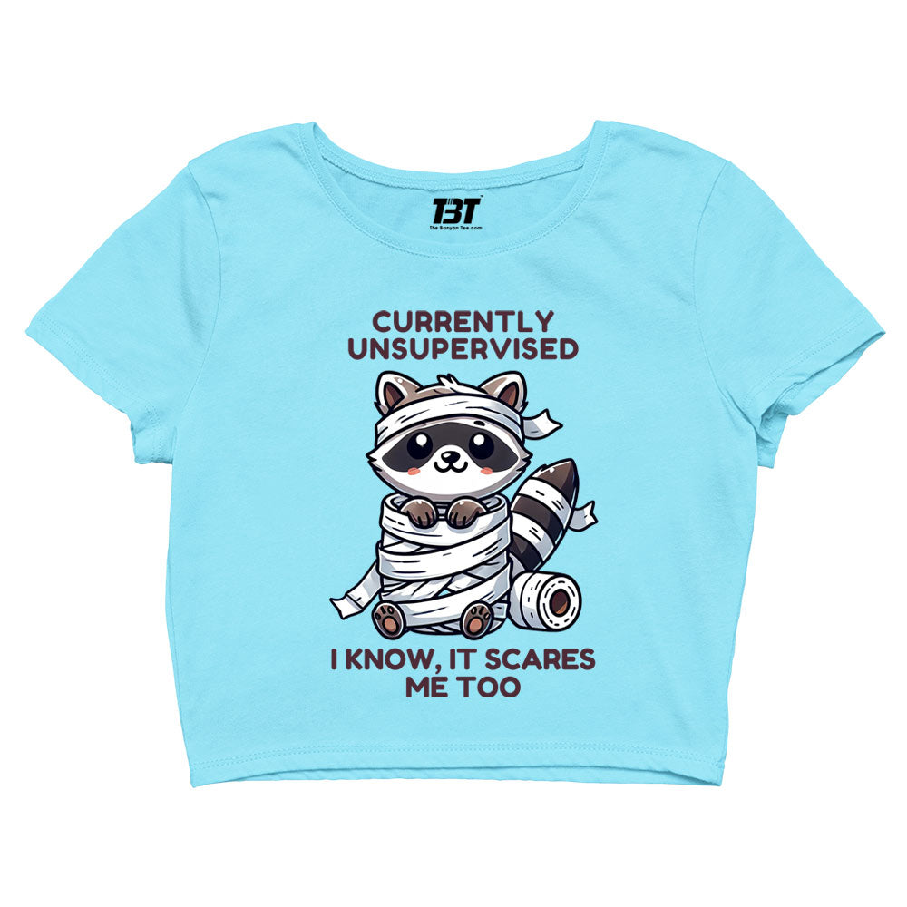 printed currently unsupervised crop top printed graphic stylish buy online india the banyan tee tbt men women girls boys unisex s 