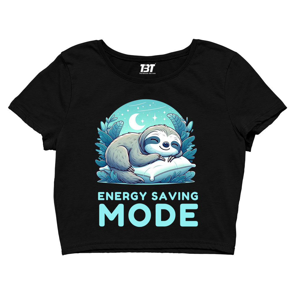 printed energy saving mode crop top printed graphic stylish buy online india the banyan tee tbt men women girls boys unisex s 