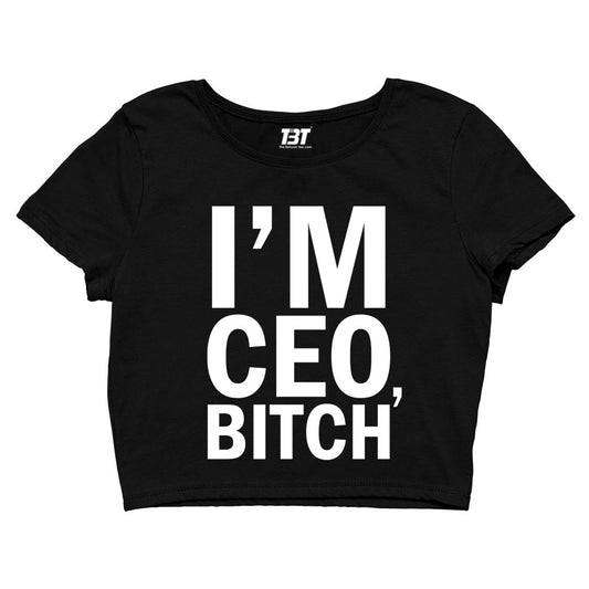 printed i'm ceo crop top printed graphic stylish buy online india the banyan tee tbt men women girls boys unisex s 