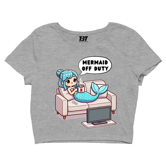 printed mermaid off duty crop top printed graphic stylish buy online india the banyan tee tbt men women girls boys unisex s 