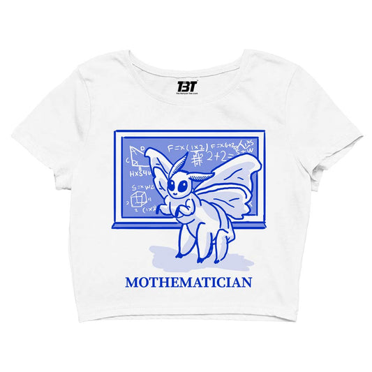 printed mothematician crop top printed graphic stylish buy online india the banyan tee tbt men women girls boys unisex s 