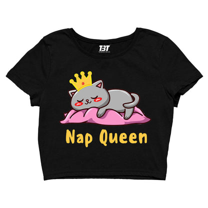 printed nap queen crop top printed graphic stylish buy online india the banyan tee tbt men women girls boys unisex s 