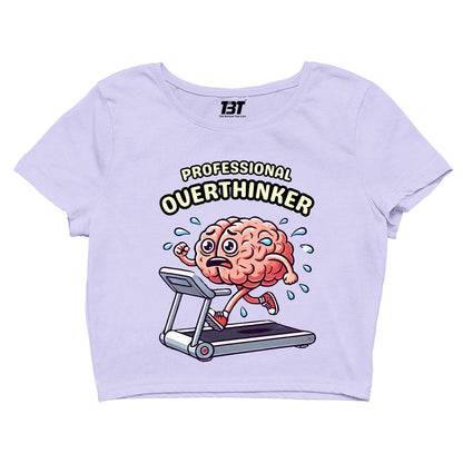 printed professional overthinker crop top printed graphic stylish buy online india the banyan tee tbt men women girls boys unisex s 