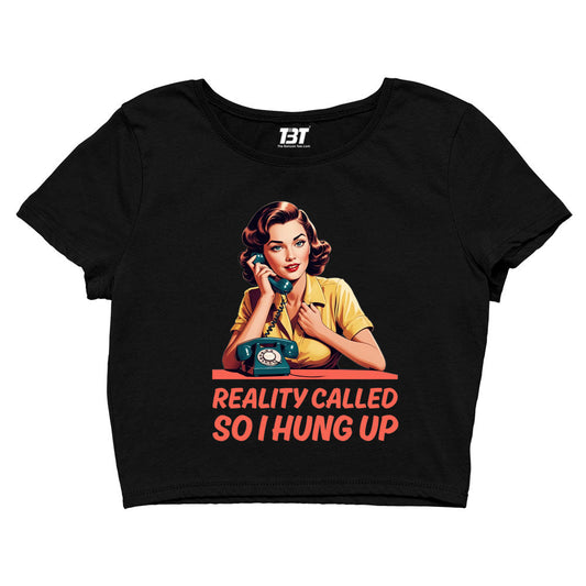 printed reality called crop top printed graphic stylish buy online india the banyan tee tbt men women girls boys unisex s 