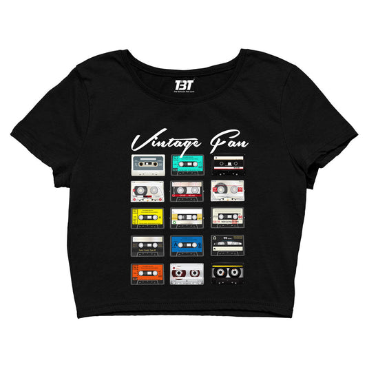 printed vintage fan crop top printed graphic stylish buy online india the banyan tee tbt men women girls boys unisex s 
