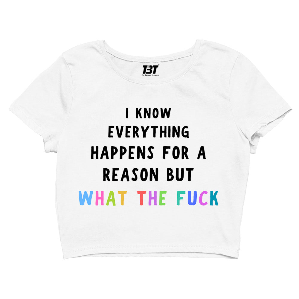 printed wtf crop top printed graphic stylish buy online india the banyan tee tbt men women girls boys unisex s 