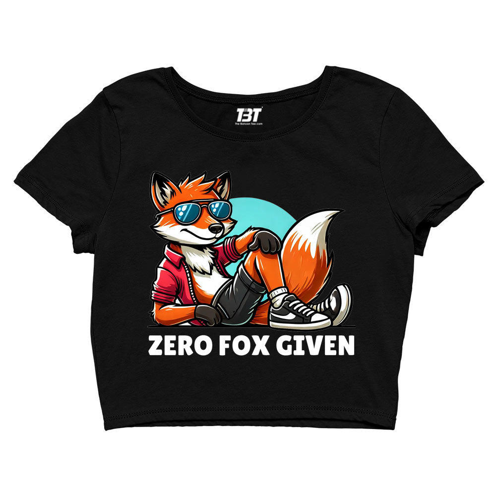 printed zero fox given crop top printed graphic stylish buy online india the banyan tee tbt men women girls boys unisex s 