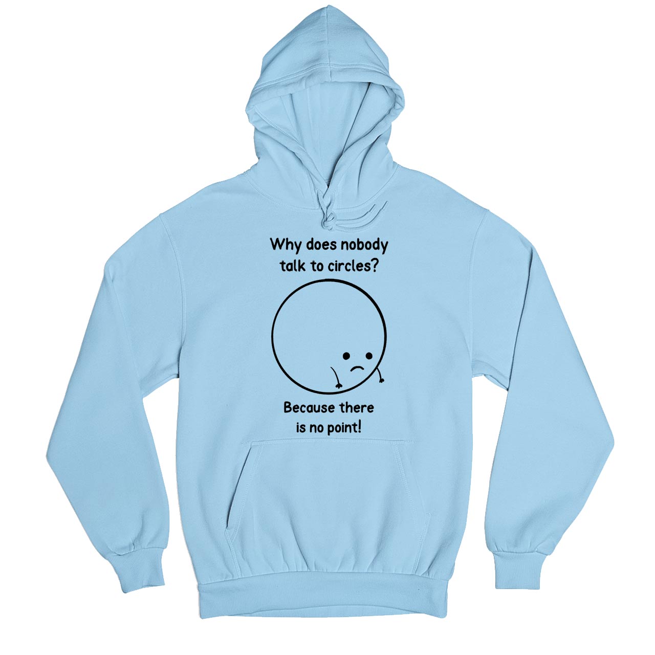 printed there's no point hoodie hooded sweatshirt winterwear printed graphic stylish buy online india the banyan tee tbt men women girls boys unisex baby blue