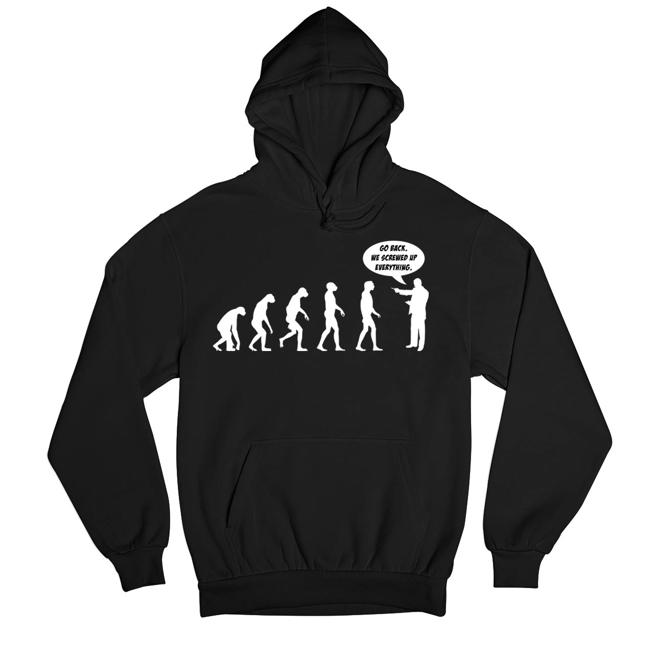 printed go back hoodie hooded sweatshirt winterwear printed graphic stylish buy online india the banyan tee tbt men women girls boys unisex black