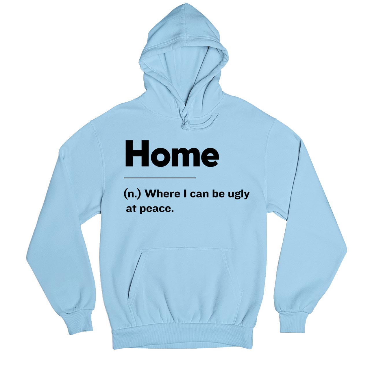 printed home is hoodie hooded sweatshirt winterwear printed graphic stylish buy online india the banyan tee tbt men women girls boys unisex baby blue
