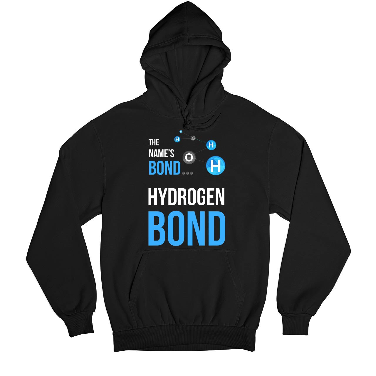 printed hydrogen bond hoodie hooded sweatshirt winterwear printed graphic stylish buy online india the banyan tee tbt men women girls boys unisex black