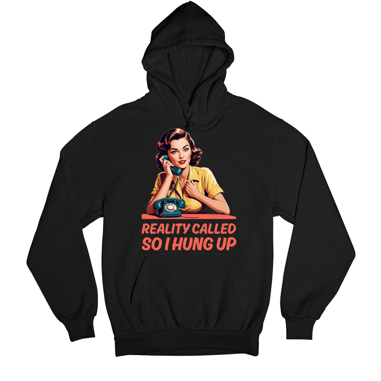 printed reality called hoodie hooded sweatshirt winterwear printed graphic stylish buy online india the banyan tee tbt men women girls boys unisex black