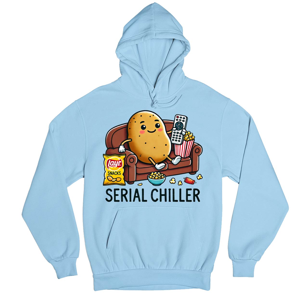 printed serial chiller hoodie hooded sweatshirt winterwear printed graphic stylish buy online india the banyan tee tbt men women girls boys unisex baby blue