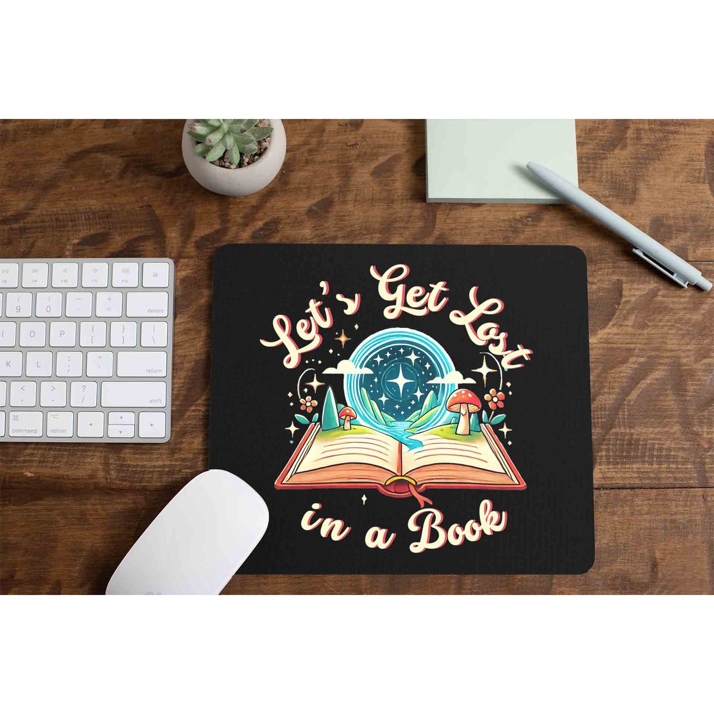 printed let's get lost mousepad logitech large anime printed graphic stylish buy online india the banyan tee tbt men women girls boys unisex  