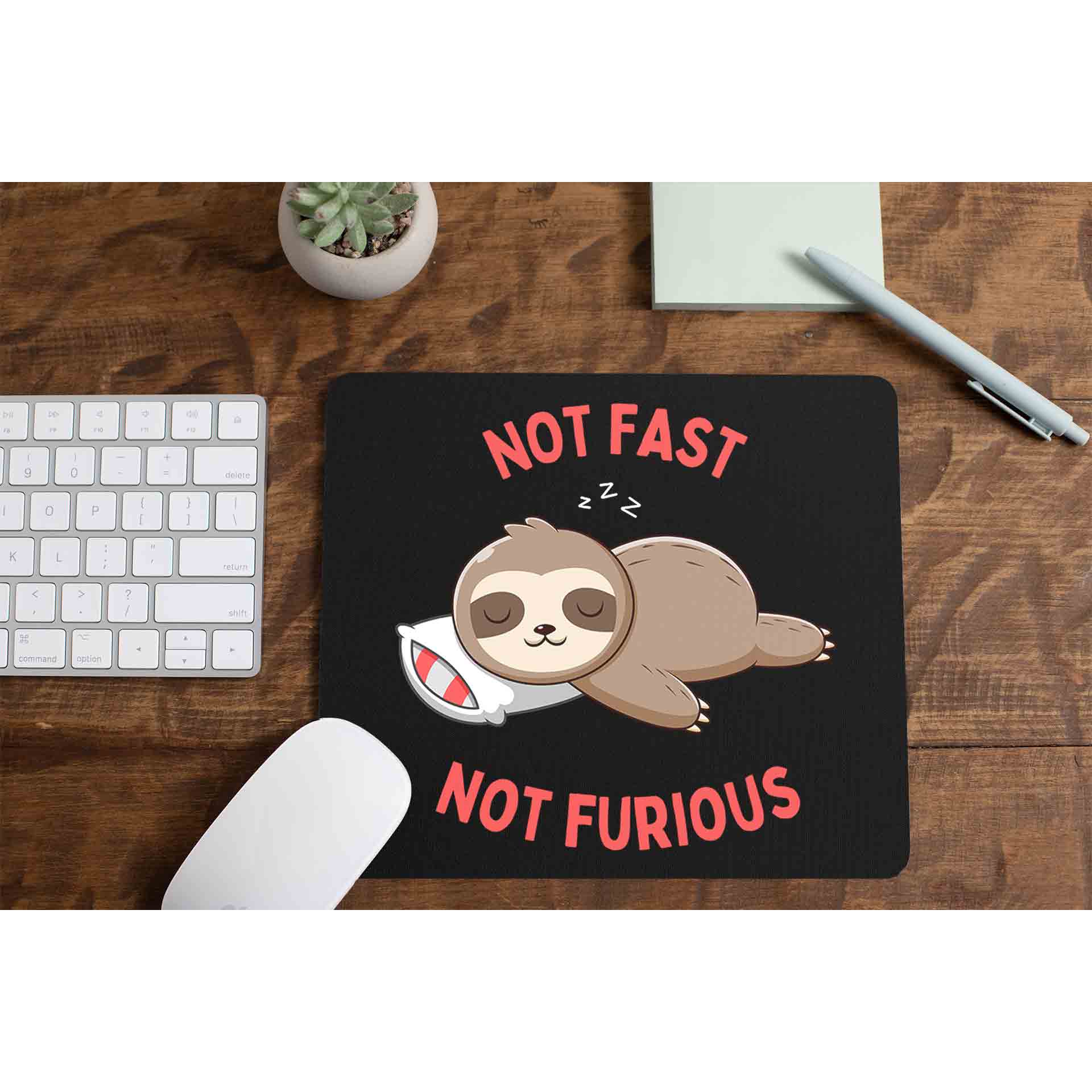 printed not fast not furious mousepad logitech large anime printed graphic stylish buy online india the banyan tee tbt men women girls boys unisex  