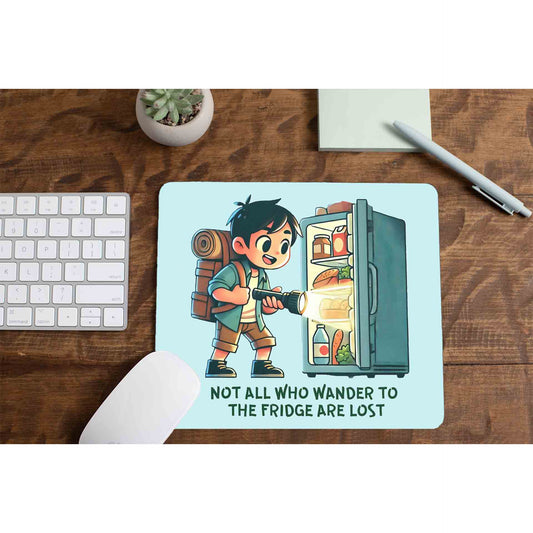 printed not all who wander mousepad logitech large anime printed graphic stylish buy online india the banyan tee tbt men women girls boys unisex  