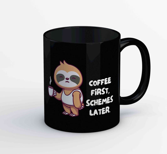 printed coffee first mug coffee ceramic printed graphic stylish buy online india the banyan tee tbt men women girls boys unisex  