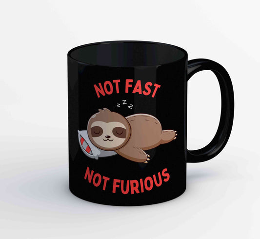 printed not fast not furious mug coffee ceramic printed graphic stylish buy online india the banyan tee tbt men women girls boys unisex  