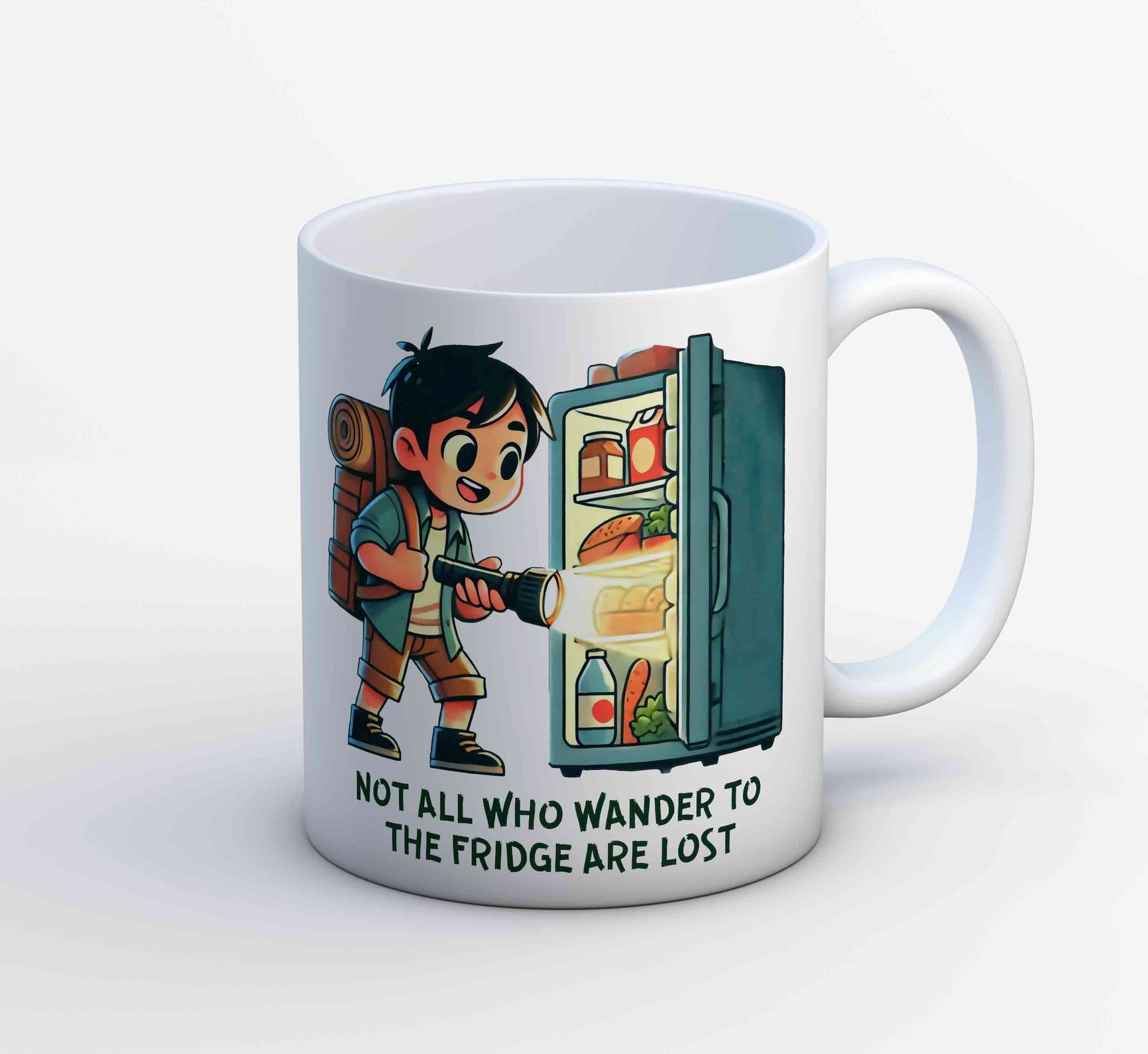 printed not all who wander mug coffee ceramic printed graphic stylish buy online india the banyan tee tbt men women girls boys unisex  