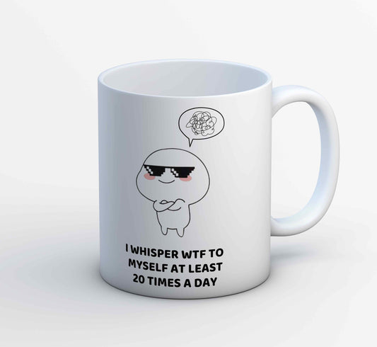 printed 20 times a day mug coffee ceramic printed graphic stylish buy online india the banyan tee tbt men women girls boys unisex  