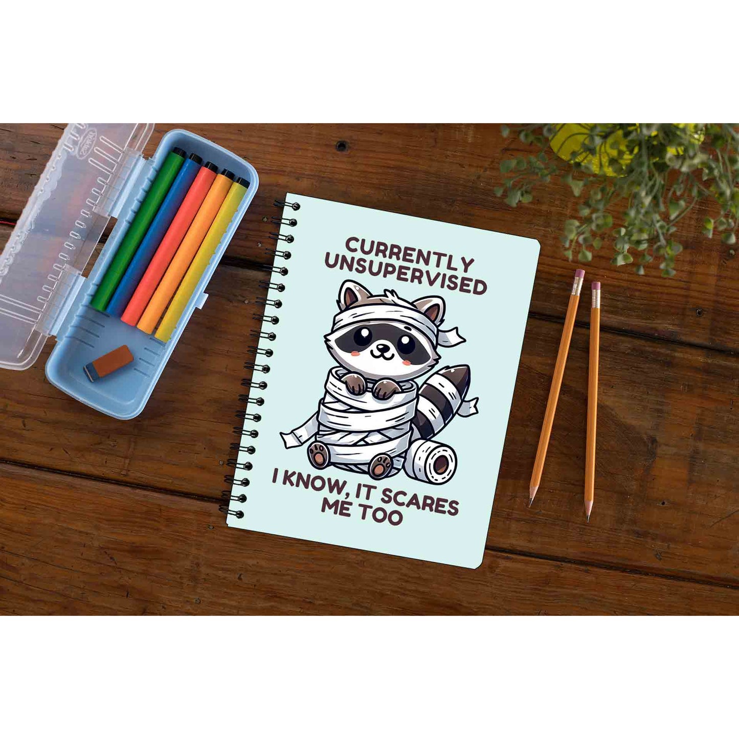 printed currently unsupervised notebook notepad diary buy online india the banyan tee tbt unruled