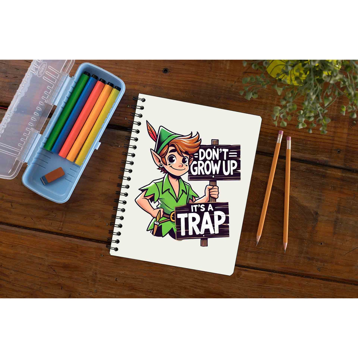 printed don't grow up notebook notepad diary buy online india the banyan tee tbt unruled