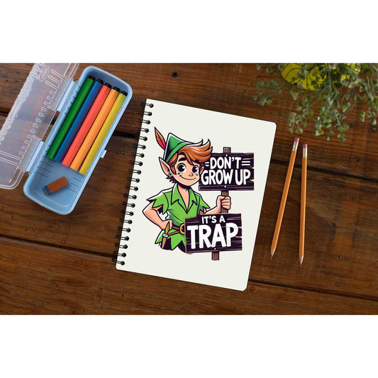 printed don't grow up notebook notepad diary buy online india the banyan tee tbt unruled