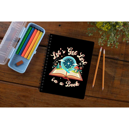 printed let's get lost notebook notepad diary buy online india the banyan tee tbt unruled