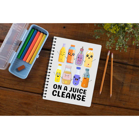 printed on a juice cleanse notebook notepad diary buy online india the banyan tee tbt unruled