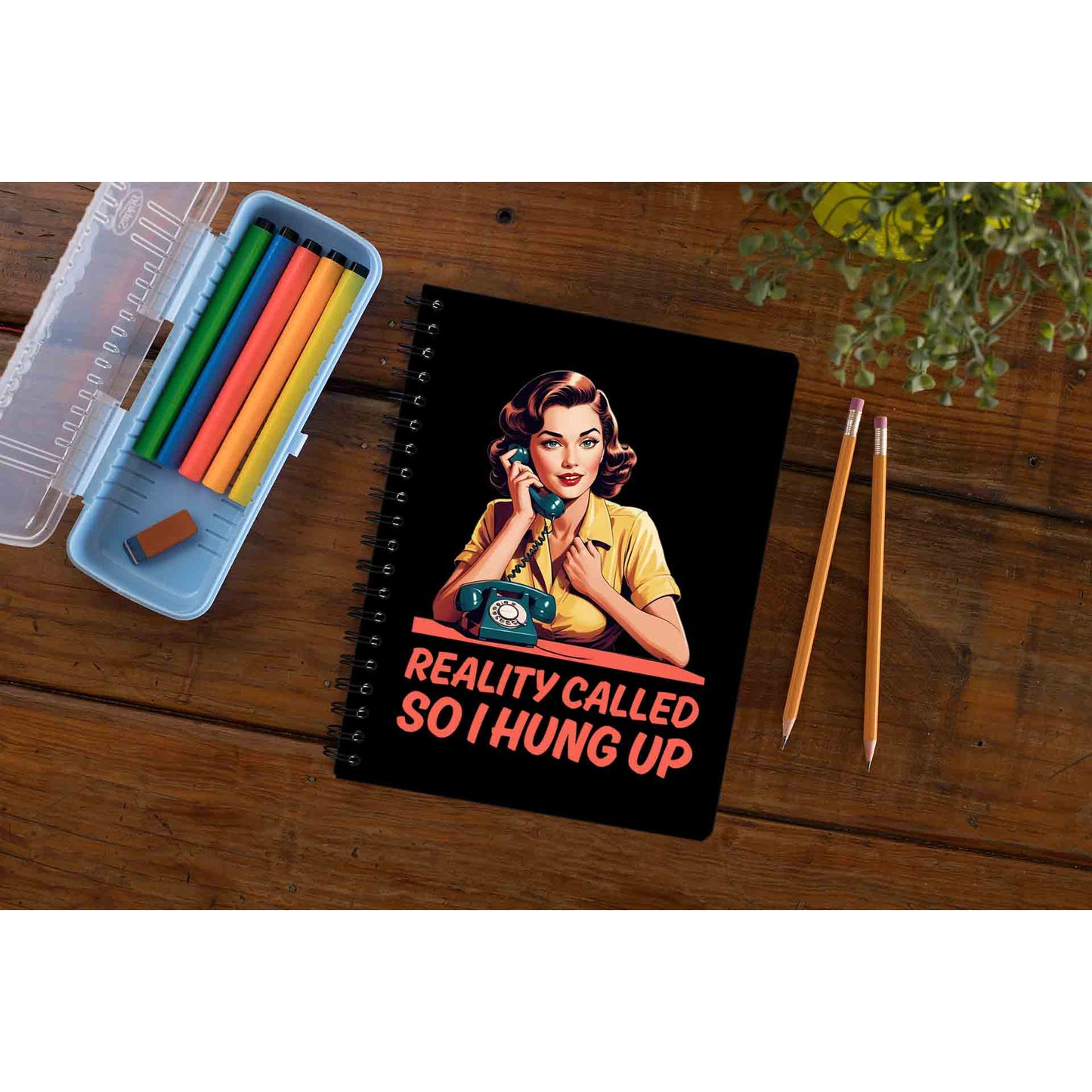 printed reality called notebook notepad diary buy online india the banyan tee tbt unruled