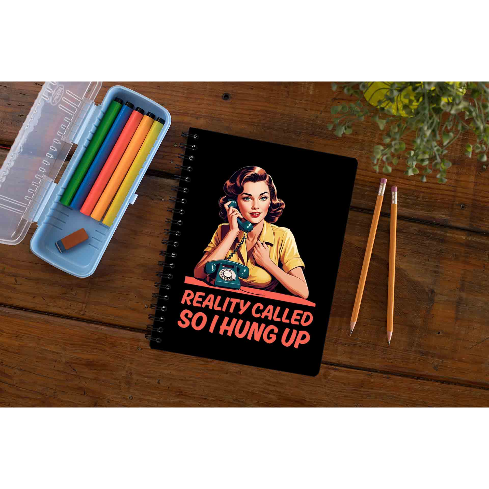 printed reality called notebook notepad diary buy online india the banyan tee tbt unruled