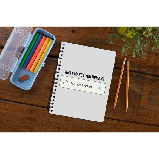 printed what makes you human notebook notepad diary buy online india the banyan tee tbt unruled