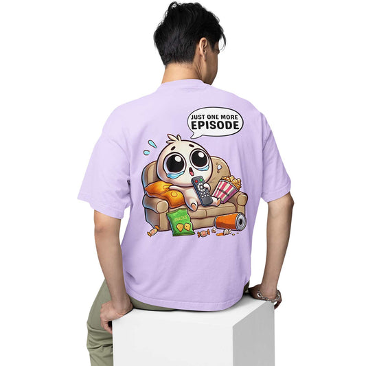 graphic printed oversized t shirt - one more episode lavender buy online india the banyan tee tbt men women girls boys unisex 