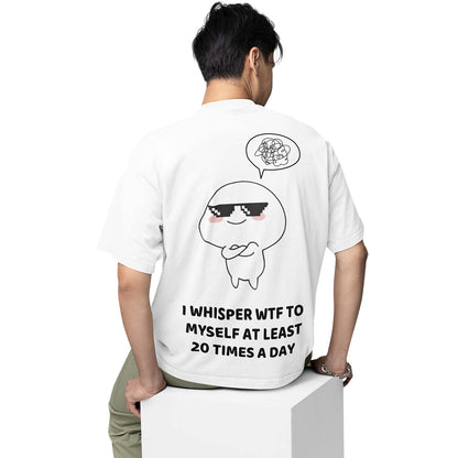graphic printed oversized t shirt - 20 times a day white buy online india the banyan tee tbt men women girls boys unisex 