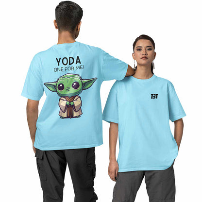 graphic printed oversized t shirt - da one for me baby blue buy online india the banyan tee tbt men women girls boys unisex 
