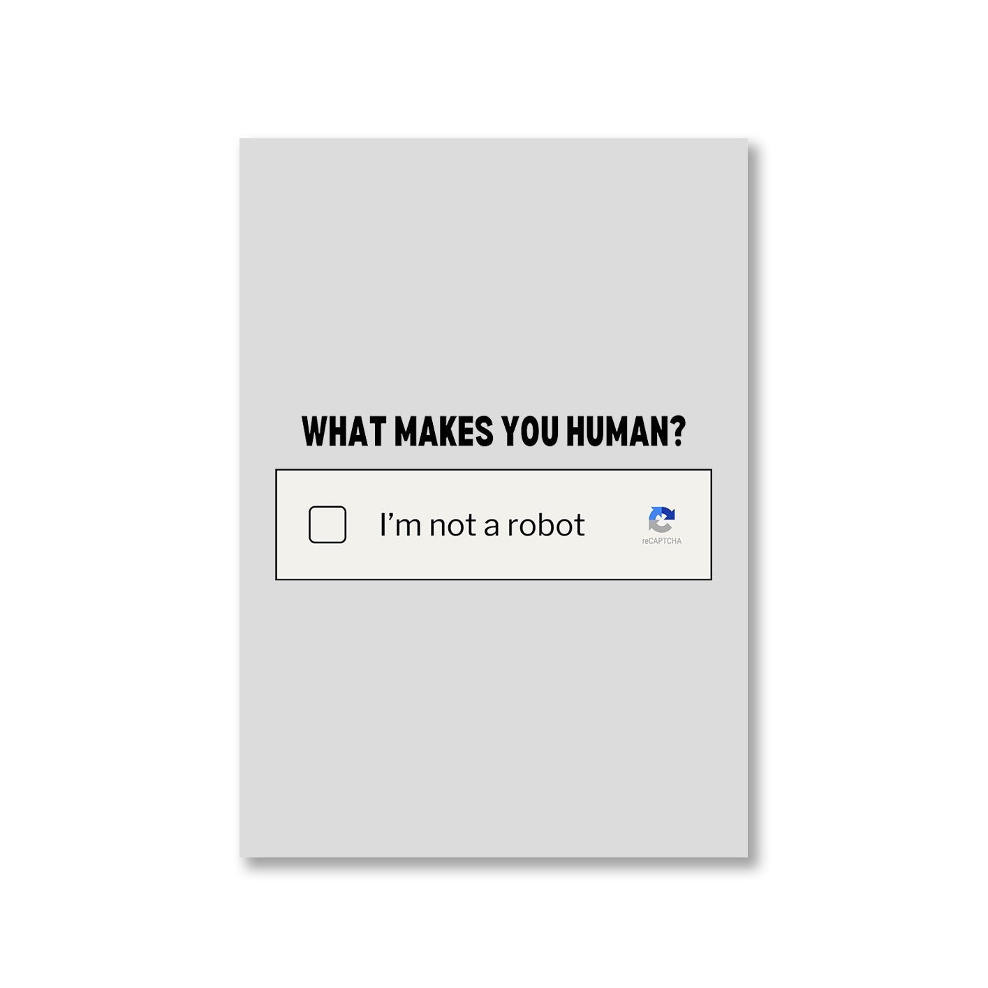 printed what makes you human poster wall art buy online india the banyan tee tbt a4