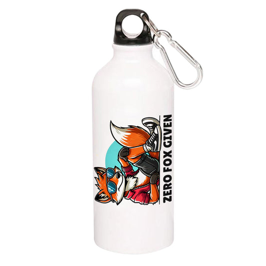 printed zero fox given sipper steel water bottle flask gym shaker printed graphic stylish buy online india the banyan tee tbt men women girls boys unisex